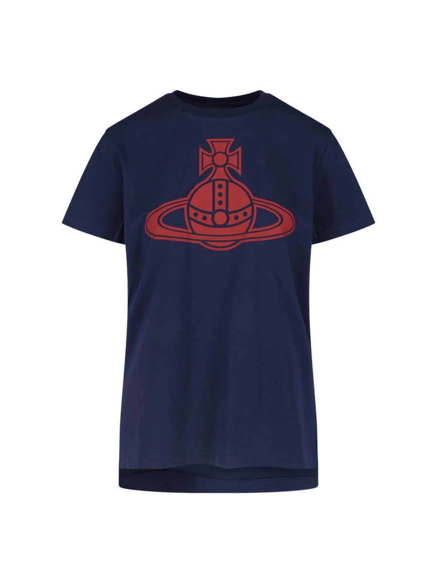 Vivienne Westwood 100% Cotton t-shirt in navy