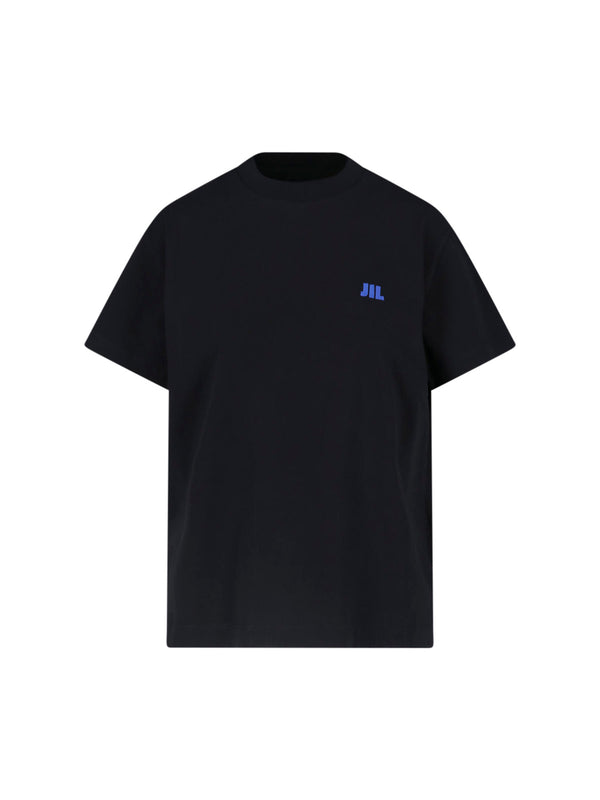Jil Sander 100% Cotton t-shirt in black