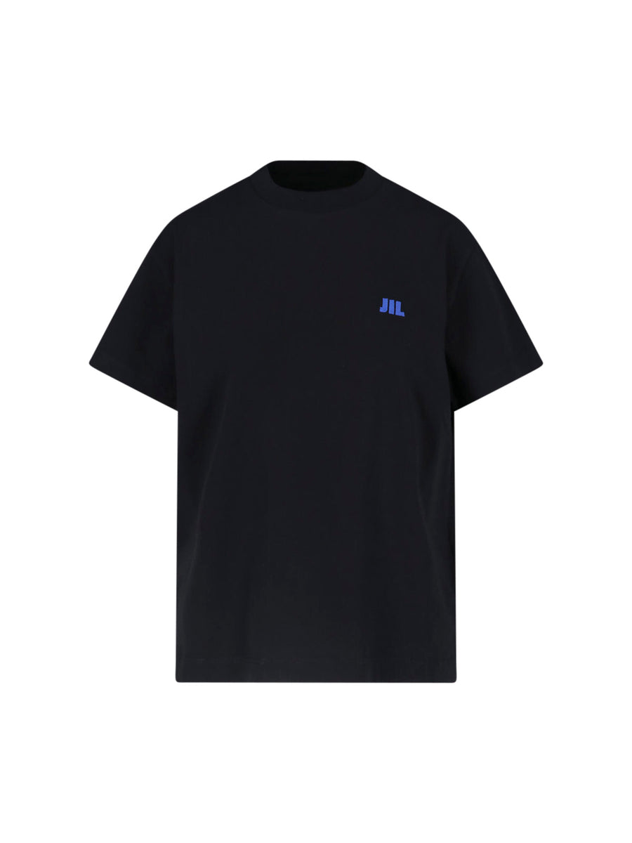 Jil Sander 100% Cotton t-shirt in black