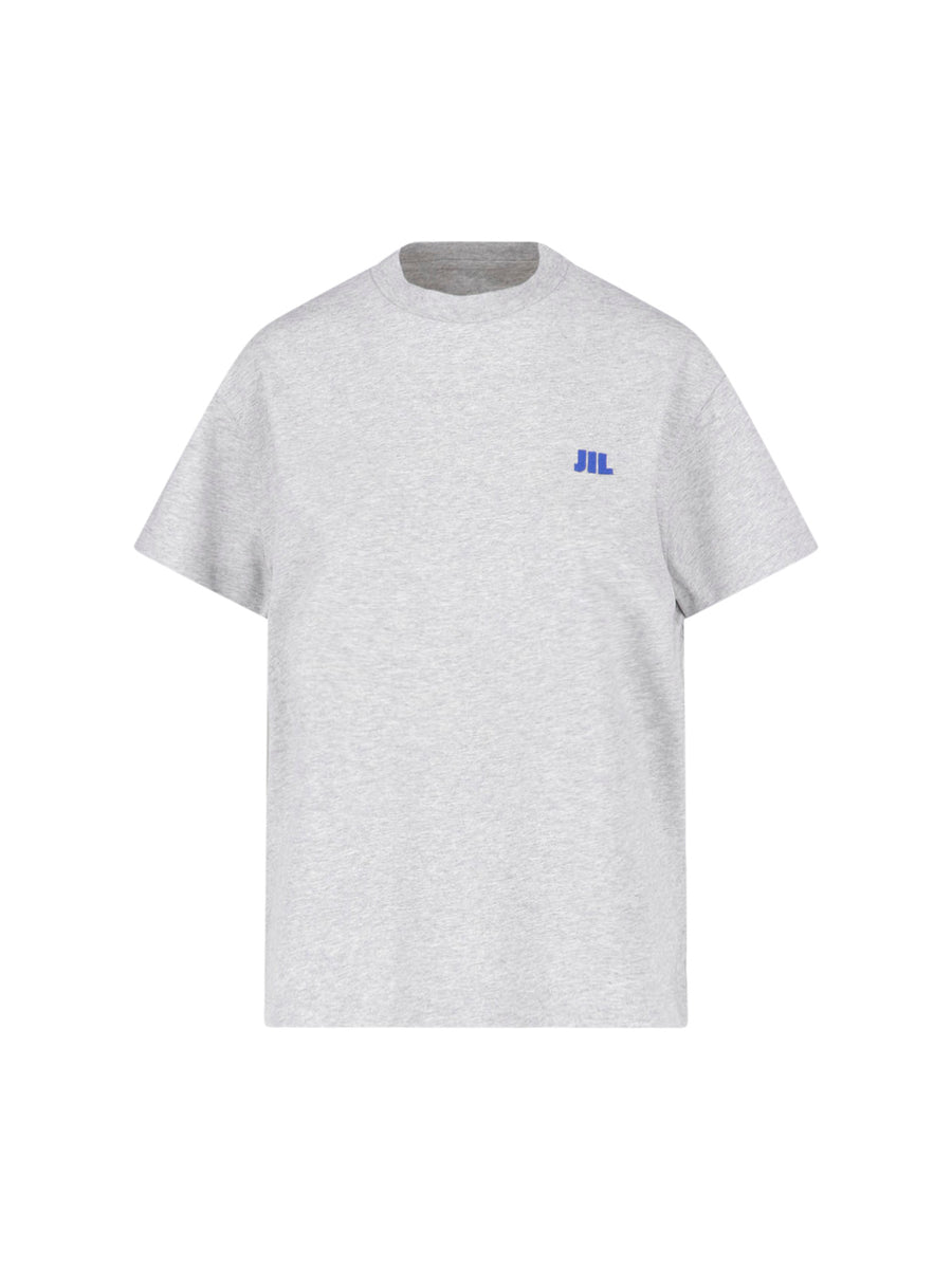 Jil Sander 100% Cotton t-shirt in gray