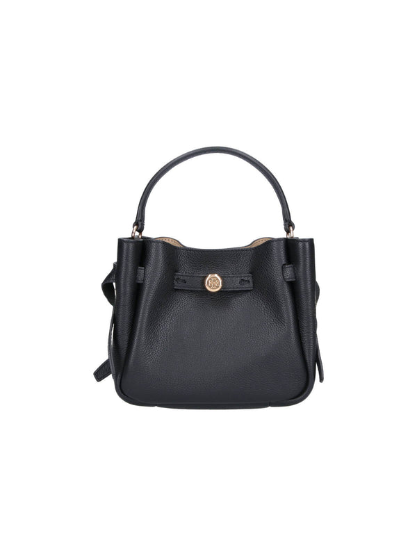 Tory Burch 100% Cow Leather; Lining: 60% Polyamide shoulder bag in black