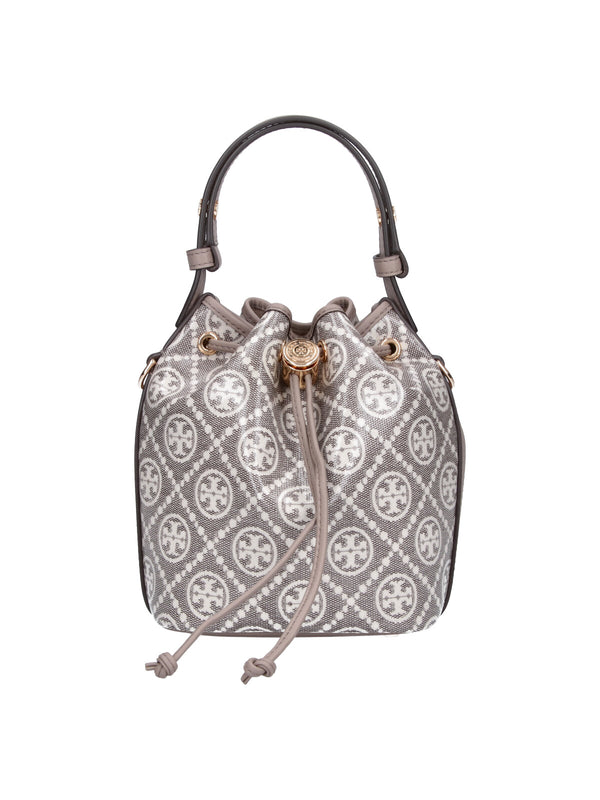 Tory Burch 100% Cotton bucket bag in gray