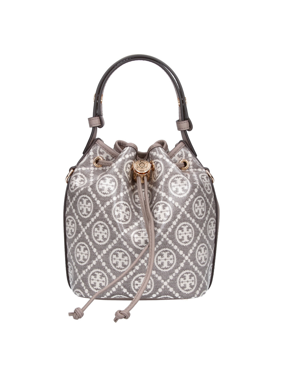 Tory Burch 100% Cotton bucket bag in gray