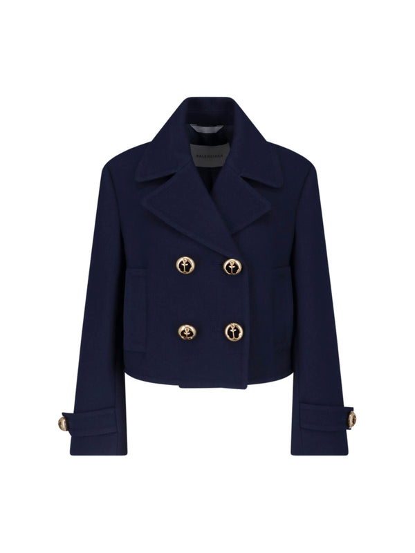 Balenciaga 100% Wool blazer in navy