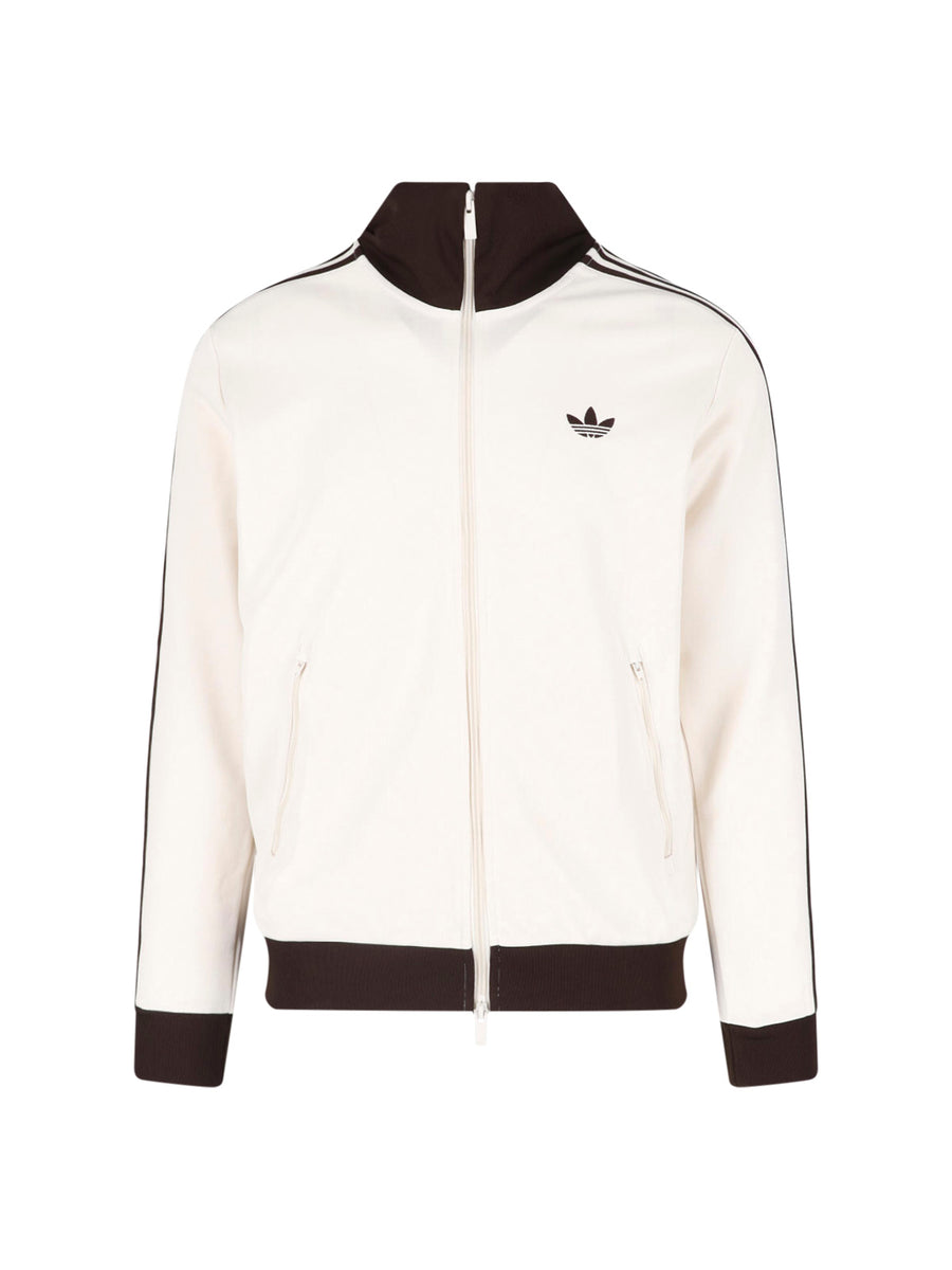 Adidas 52% Cotton-Bci/48% Recycled Polyester sweater in cream