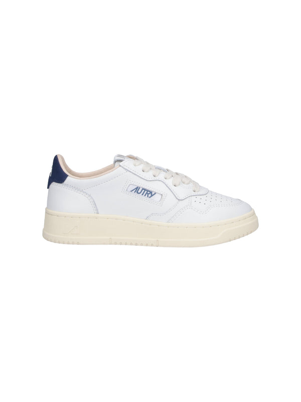 Autry Upper: 100% Cow Leather sneakers in white