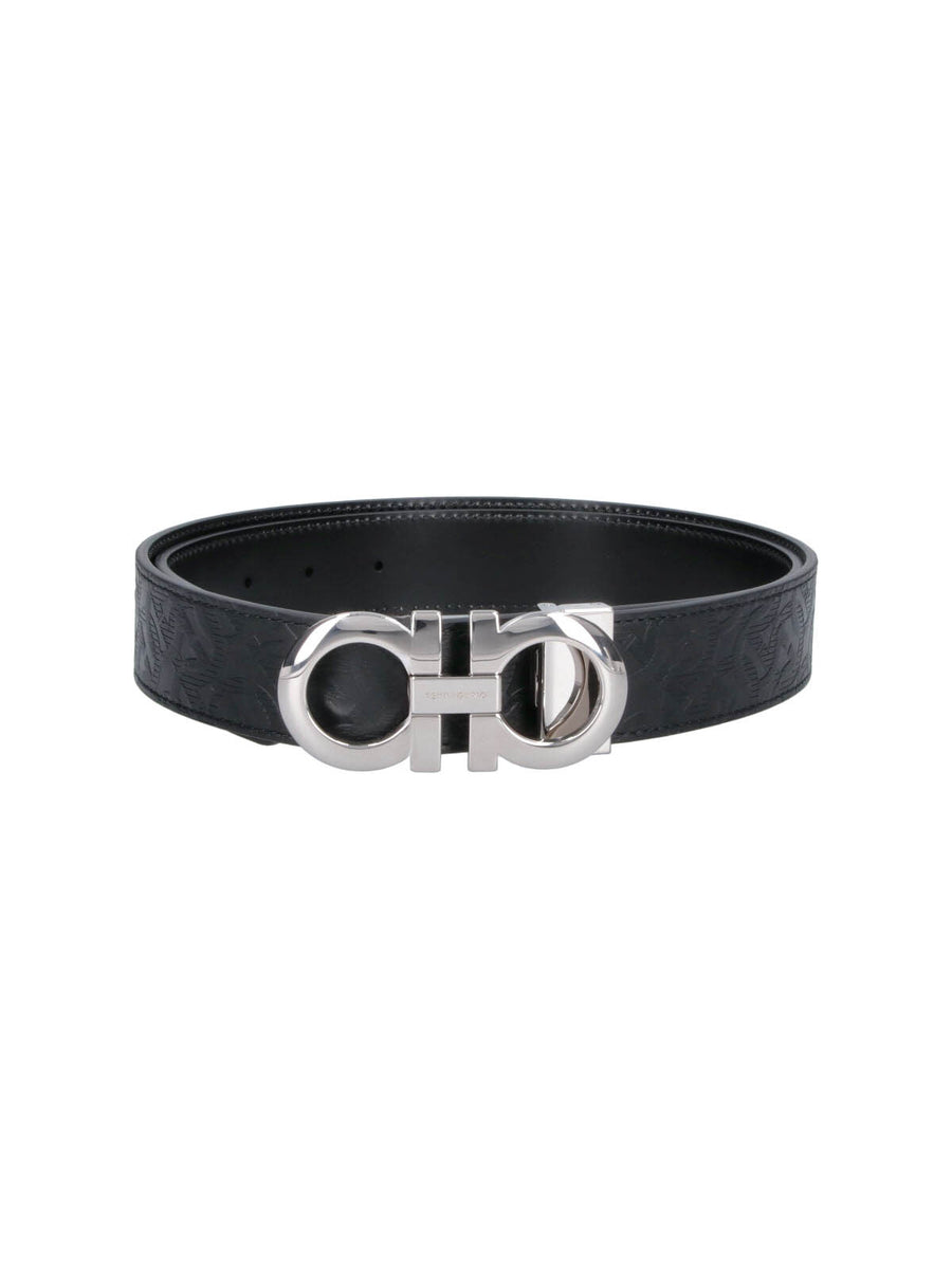 Ferragamo 100% Calf Leather belt in black