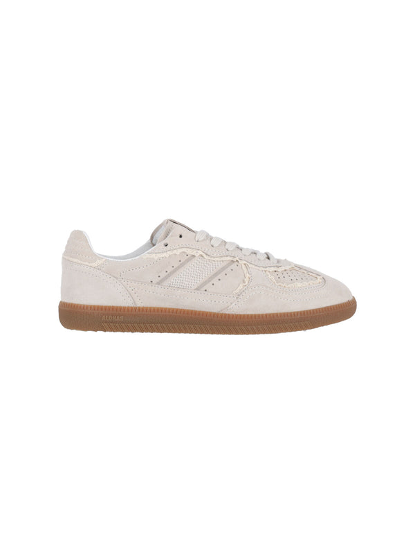 Alohas Upper: 100% Cow Leather sneaker in beige