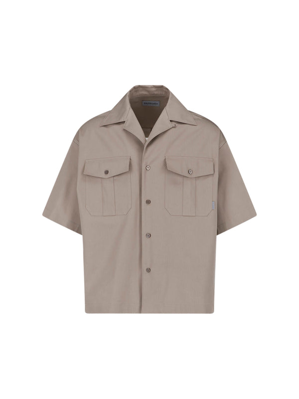 Balenciaga 100% Cotton shirt in beige