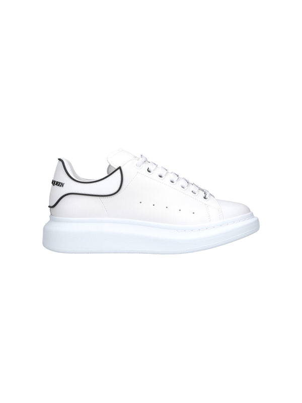 Alexander McQueen Wiaii 100% Calf Leather sneaker in white