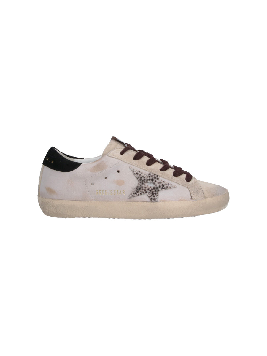 Golden Goose Upper: 100% Cow Leather sneakers in white
