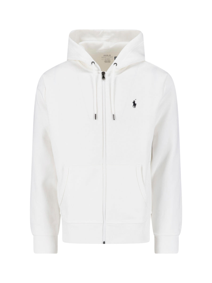 Polo Ralph Lauren 66% Cotton hoodie in white