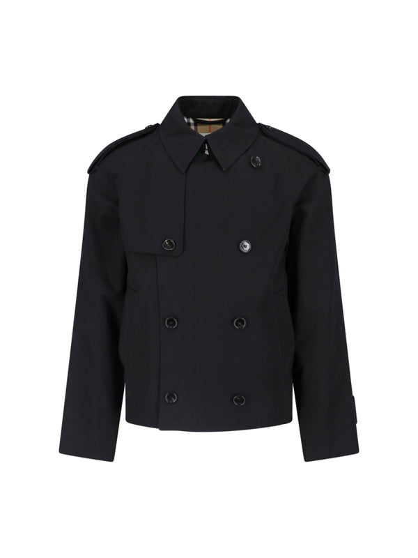 Burberry 100% Cotton jacket in black