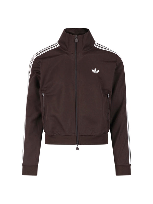 Adidas 52% Cotton-Bci / 48% Recycled Polyester sweatshirt in brown