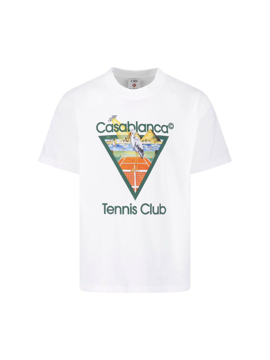 Casablanca 100% Organic Cotton t-shirt in white