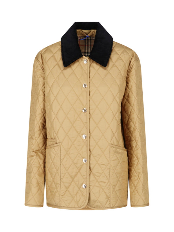 Burberry 100% Polyester jacket in beige