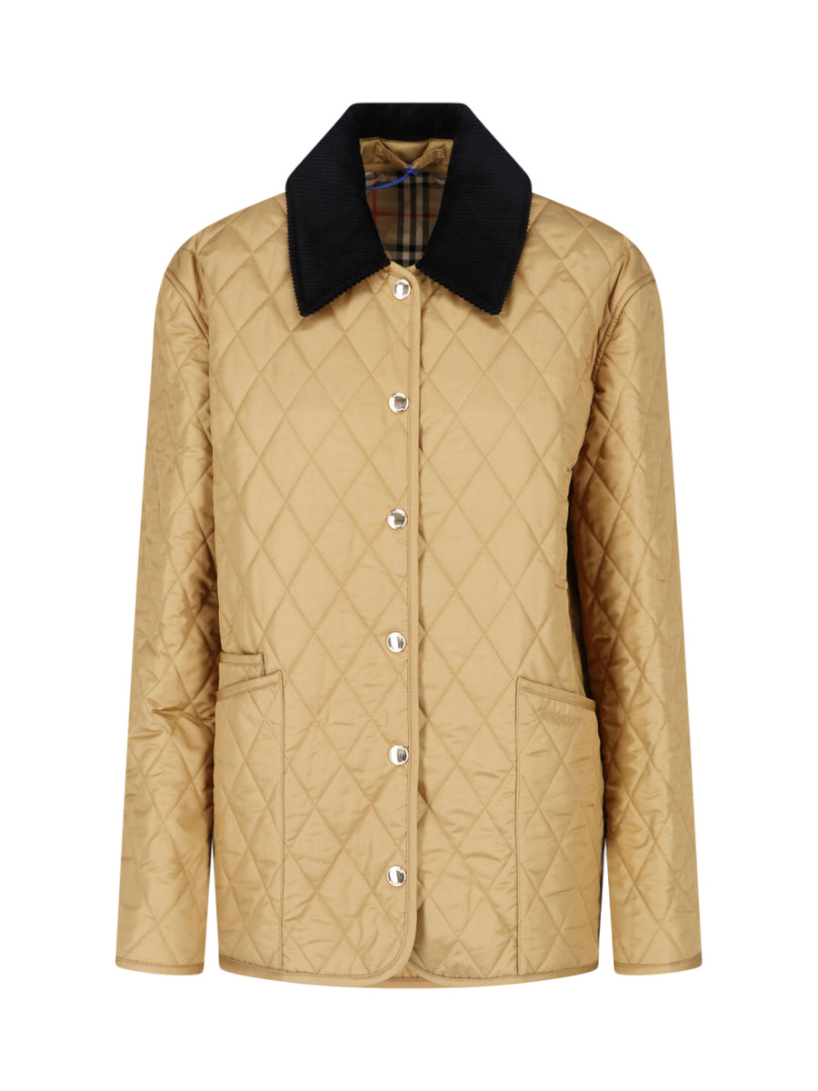 Burberry 100% Polyester jacket in beige