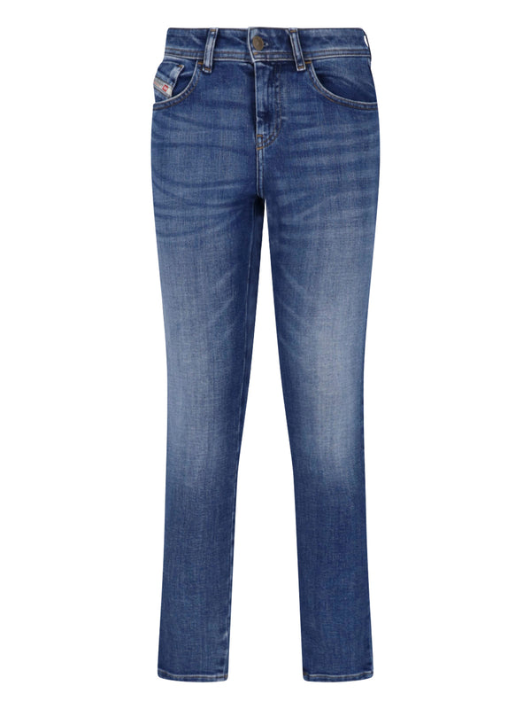 Diesel 79% Cotton jeans in blue