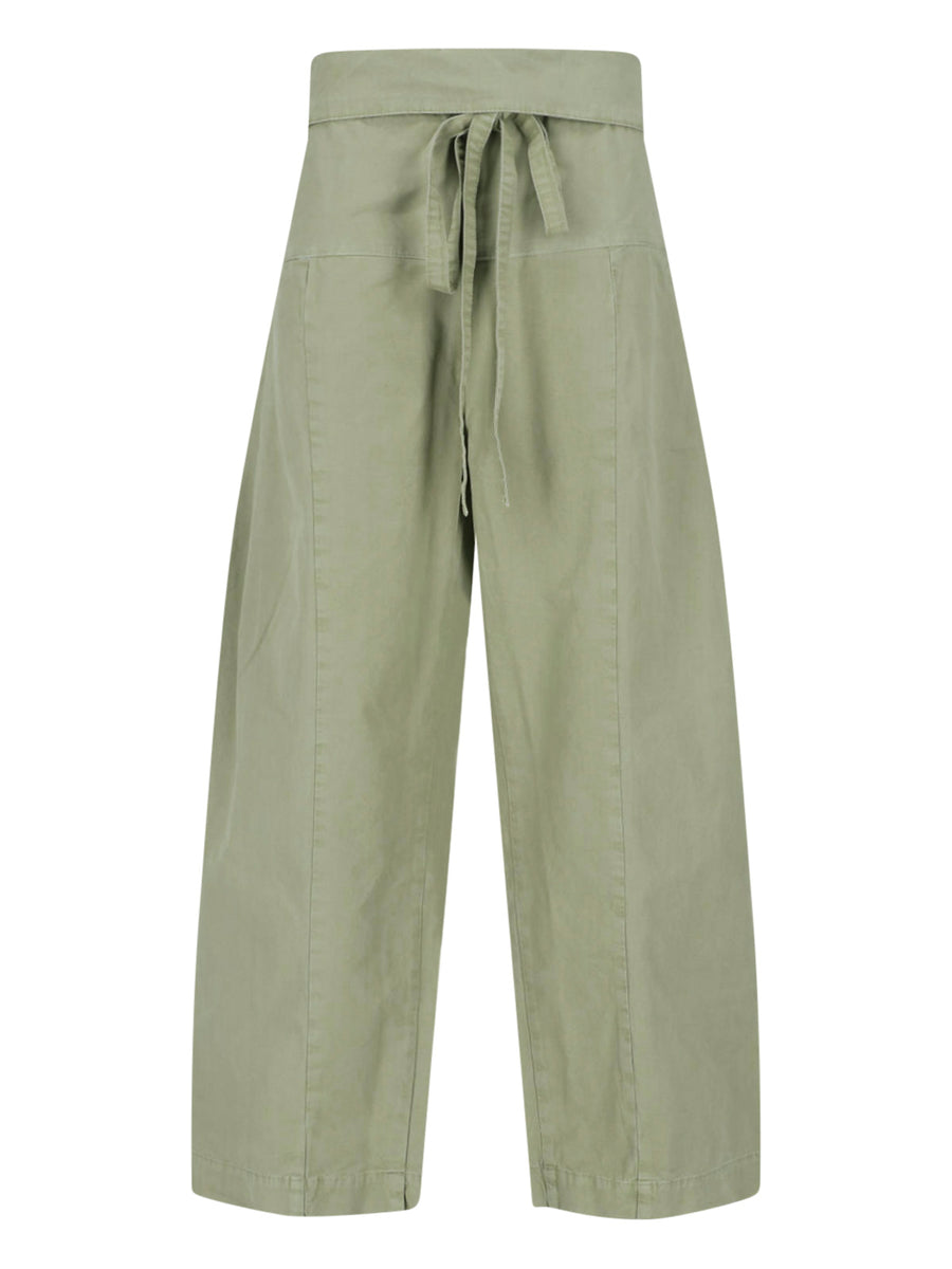 Matteau Cotton trousers in green