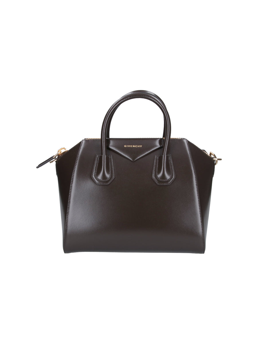 Givenchy 100% Calf Leather top handle bag in brown