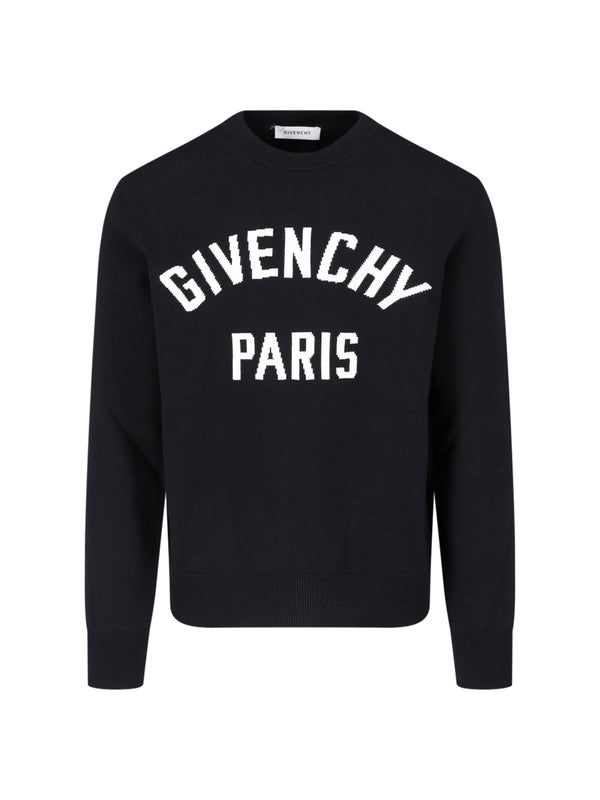 Givenchy 53% Cotton sweater in black