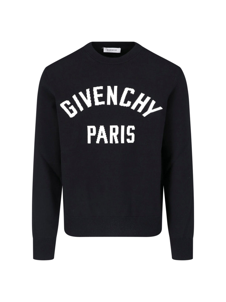 Givenchy 53% Cotton sweater in black
