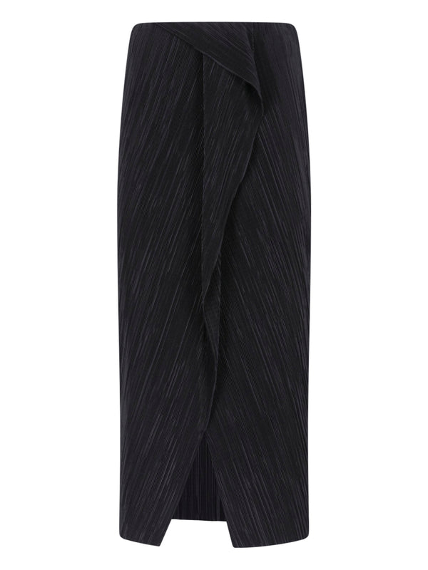 Calvin Klein 100% Polyester skirt in black