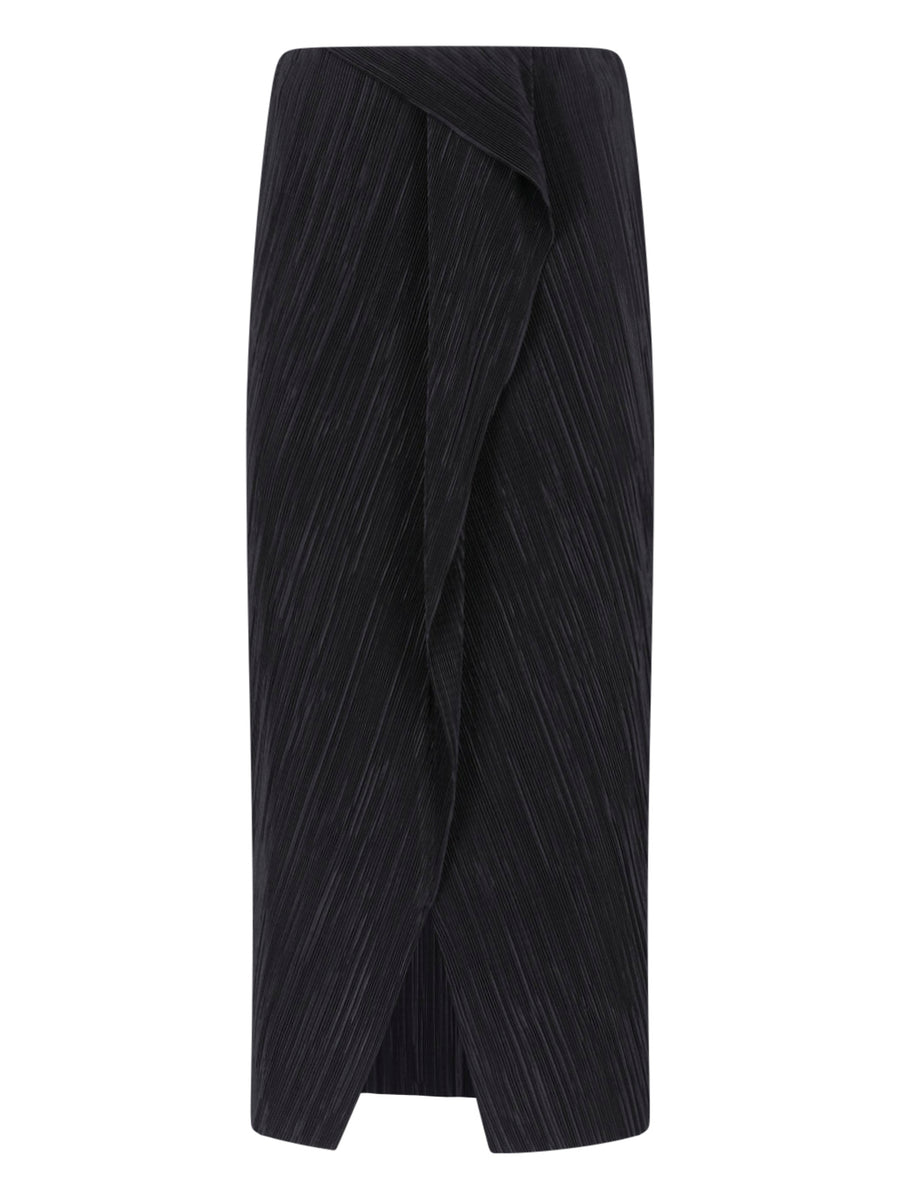 Calvin Klein 100% Polyester skirt in black