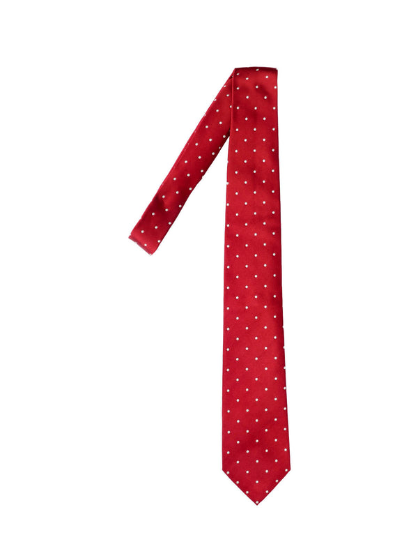 Tom Ford 100% Silk Mulberry necktie in red