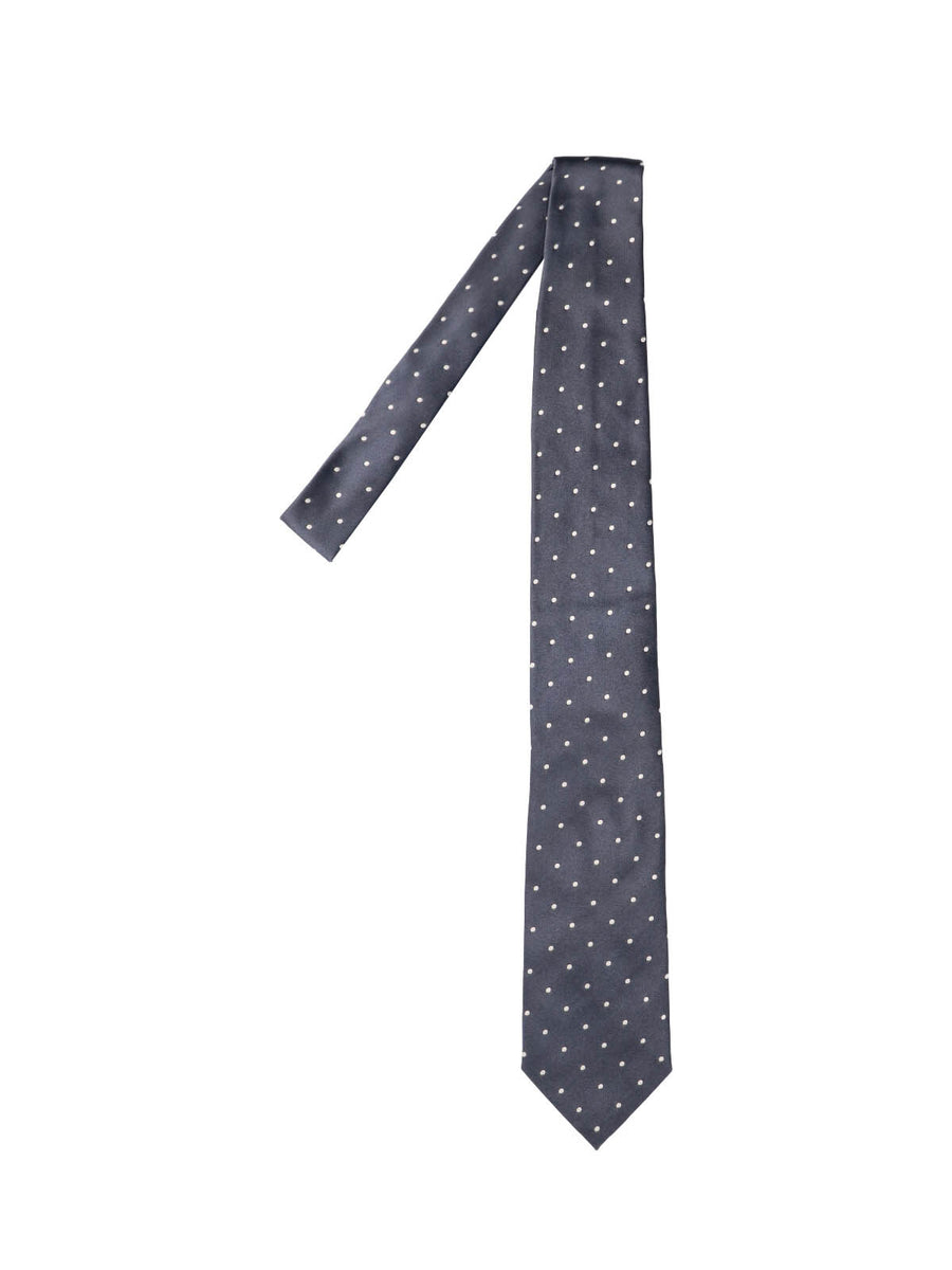Tom Ford 100% Silk Mulberry necktie in gray