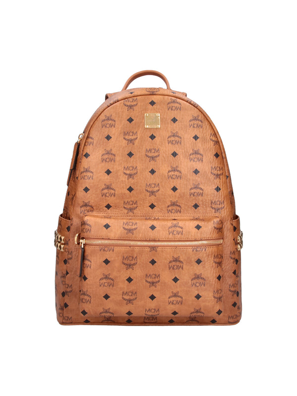 MCM 63% Polyurethane backpack in brown