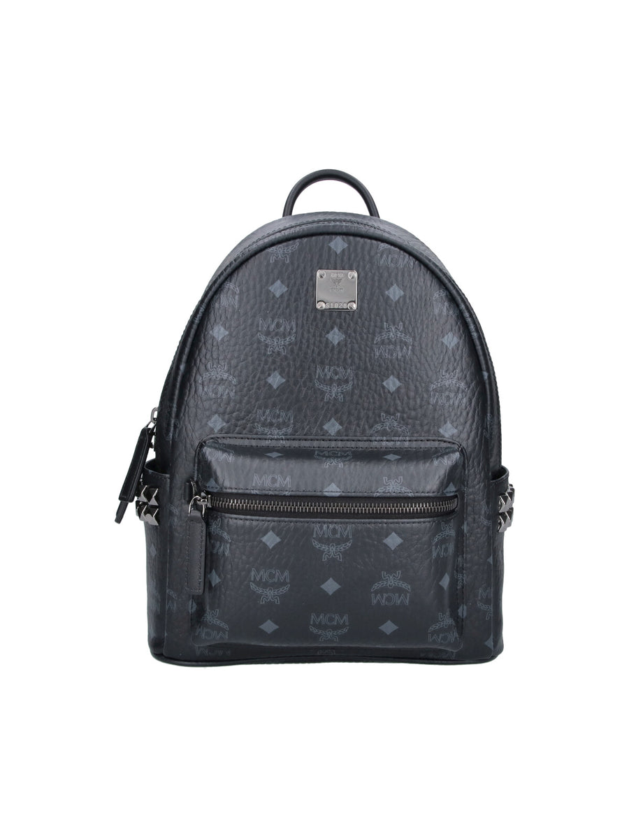 MCM 63% Polyurethane backpack in black