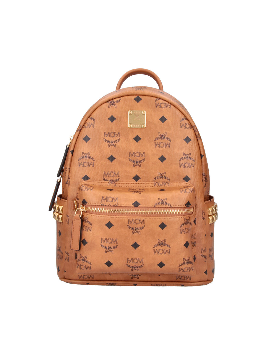 MCM 63% Polyurethane backpack in brown