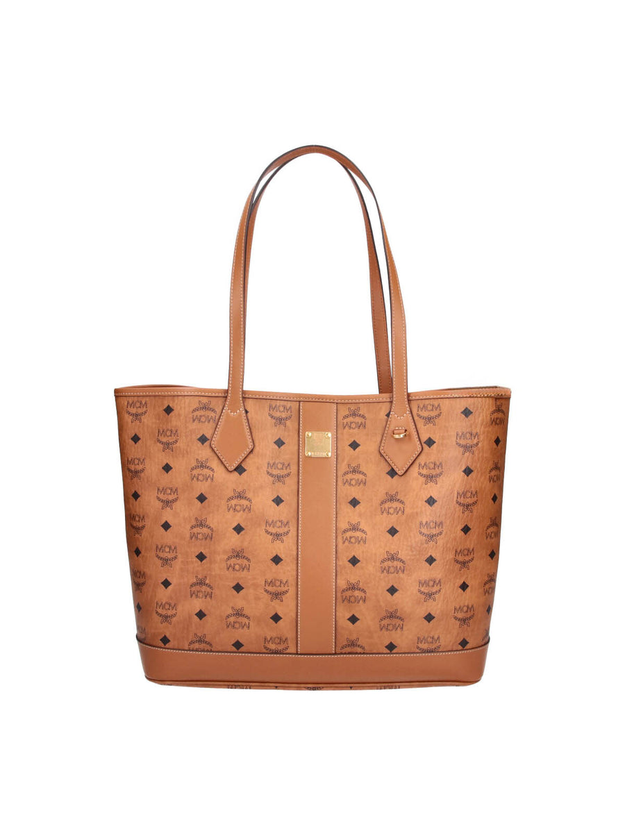 MCM 100% Cowhide tote bag in brown
