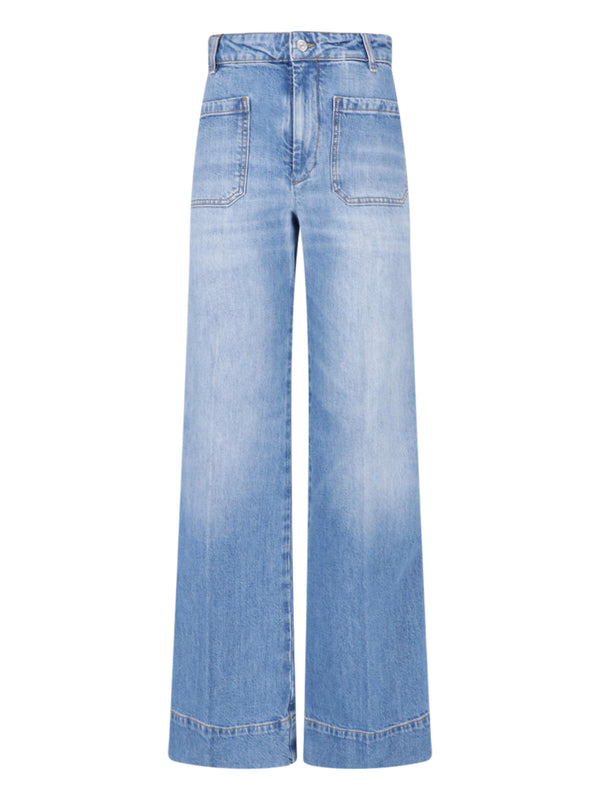 Victoria Beckham 99% Cotton jeans in blue
