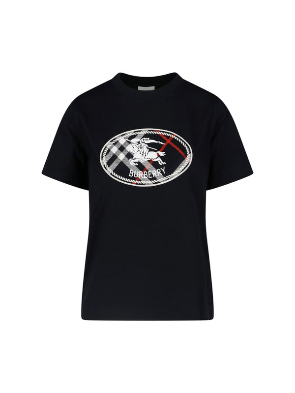 Burberry 100% Cotton t-shirt in black