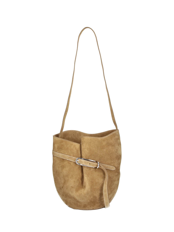 Liffner 100% Cow Leather shoulder bag in beige