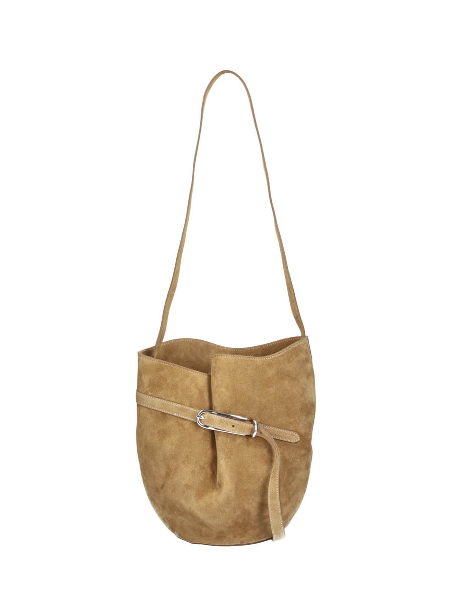 Liffner 100% Cow Leather shoulder bag in beige