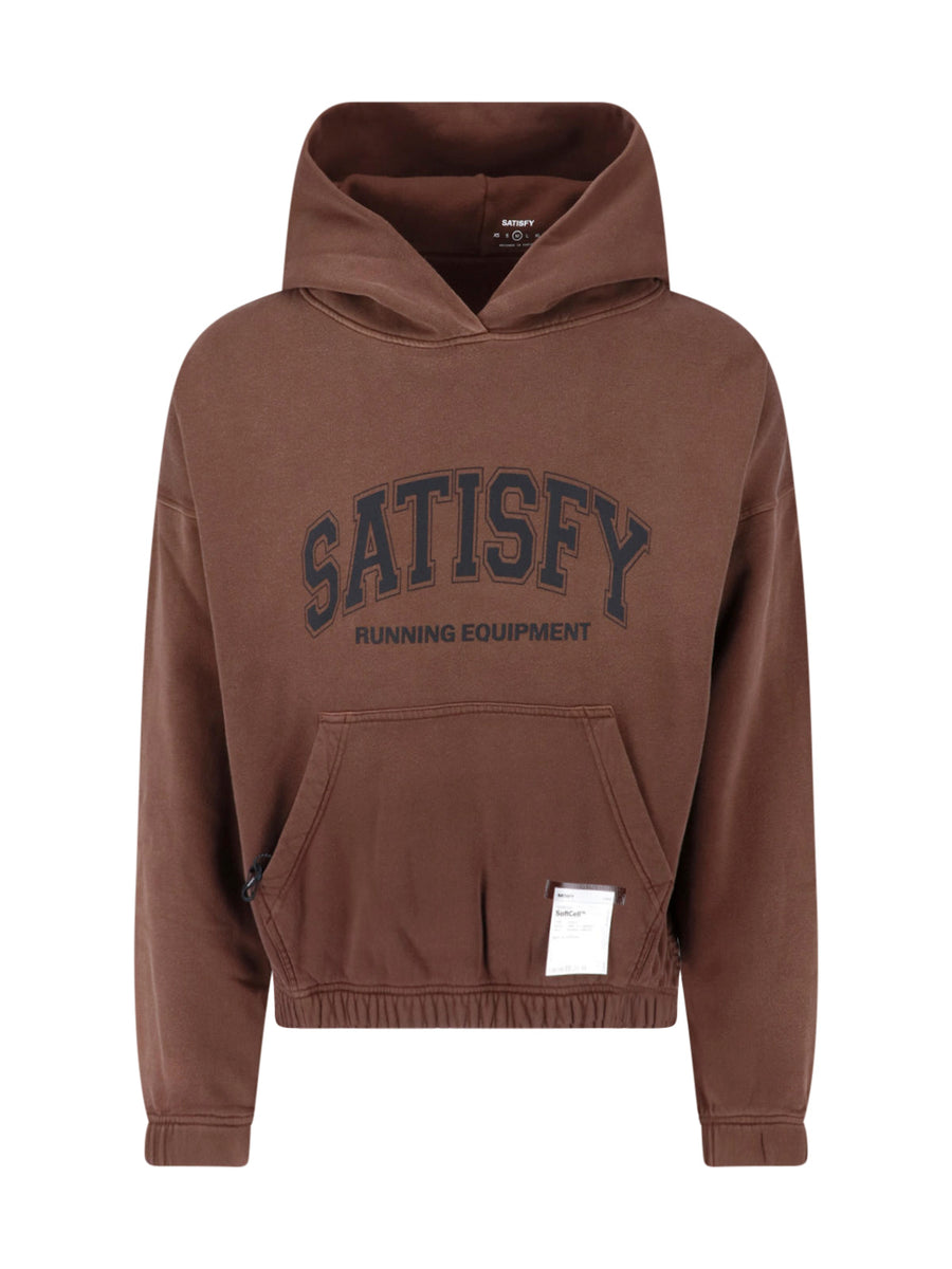 Satisfy hoodie in brown