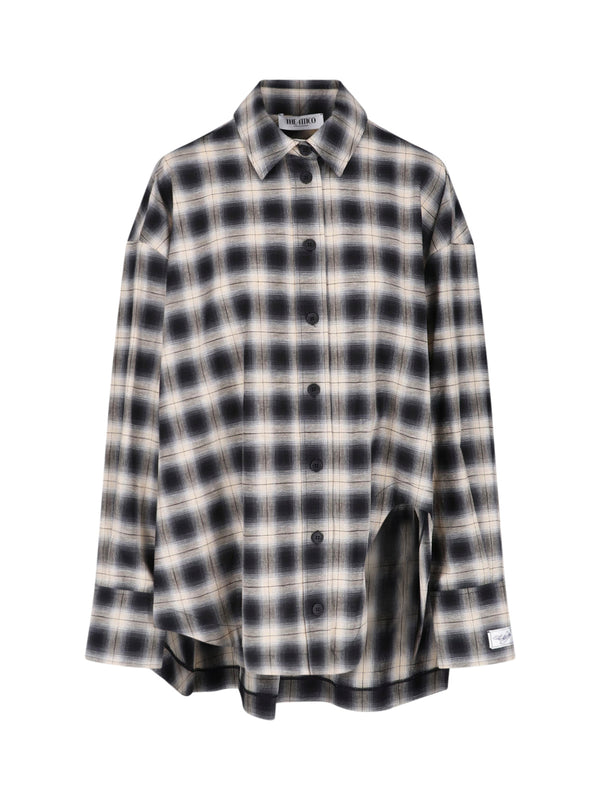 The Attico Cotton shirt in black