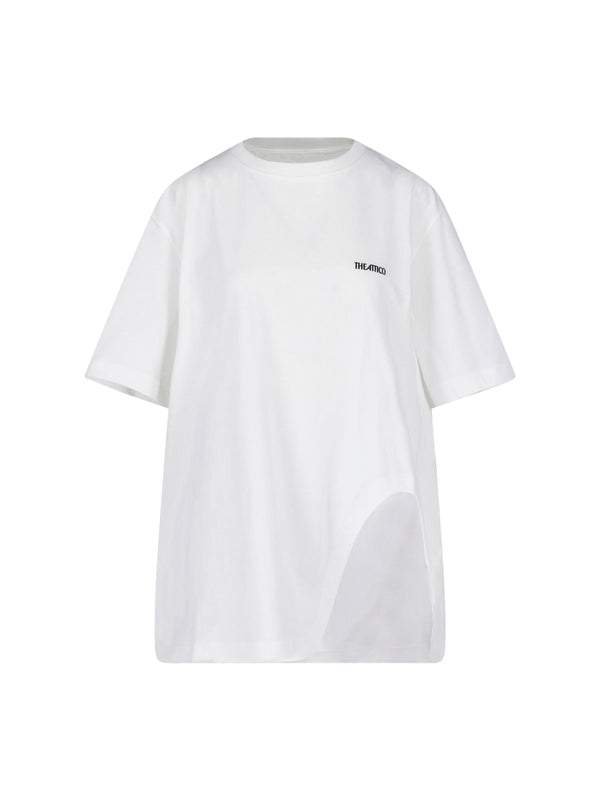 The Attico Cotton t-shirt in white