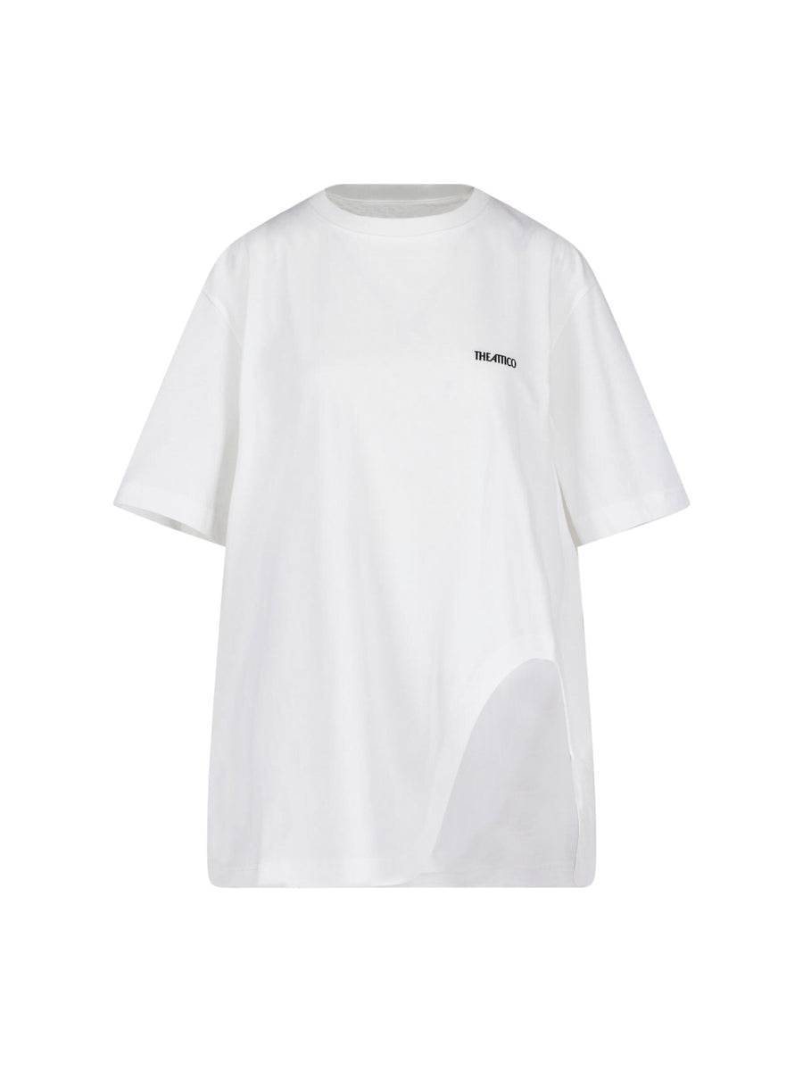 The Attico Cotton t-shirt in white