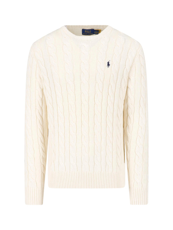 Polo Ralph Lauren 100% Cotton sweater in cream