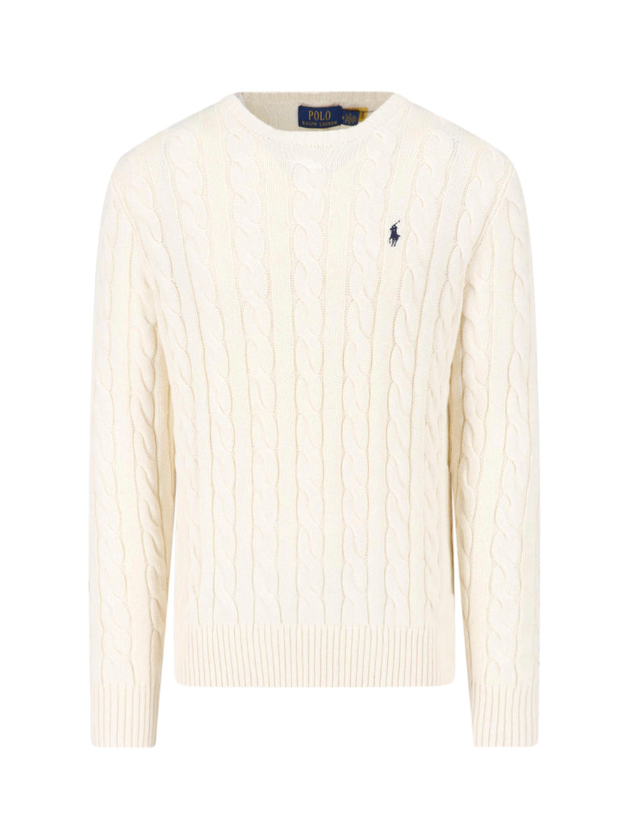 Polo Ralph Lauren 100% Cotton sweater in cream