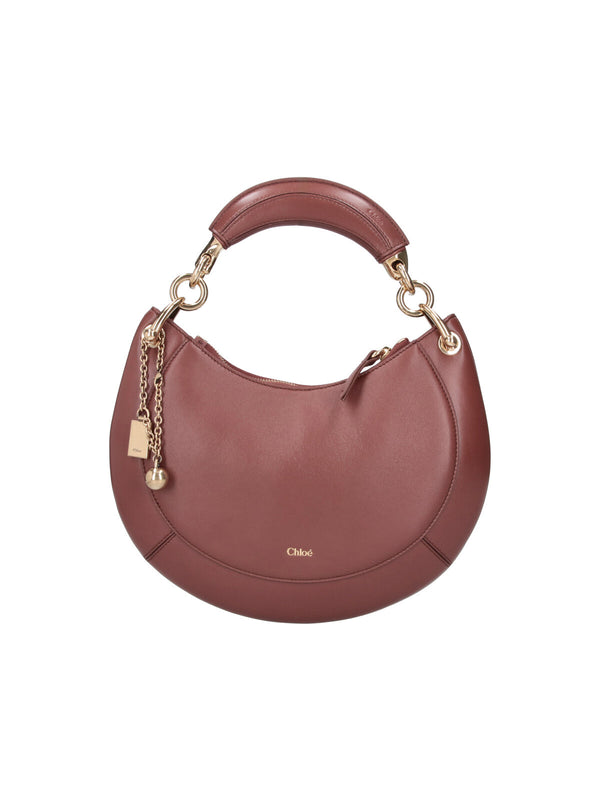 Chloè 100% Lamb Leather hobo bag in brown
