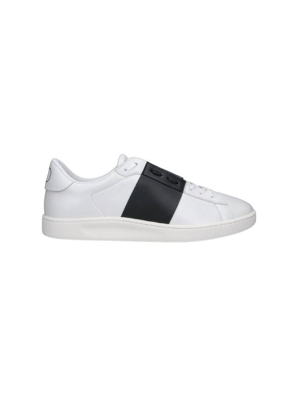 Valentino Garavani Upper: 100% Calf Leather sneaker in white