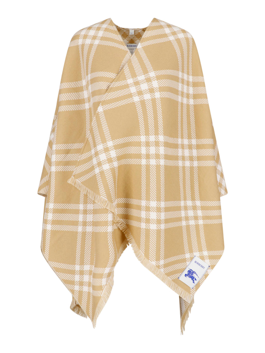 Burberry 63% Wool cape in beige