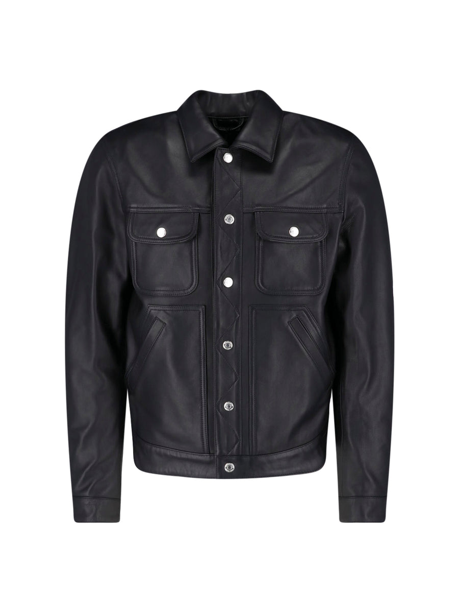 Dsquared2 Leather jacket in black