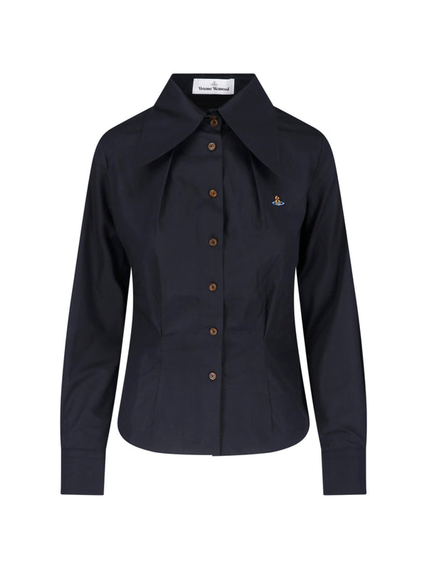 Vivienne Westwood 100% Cotton shirt in black