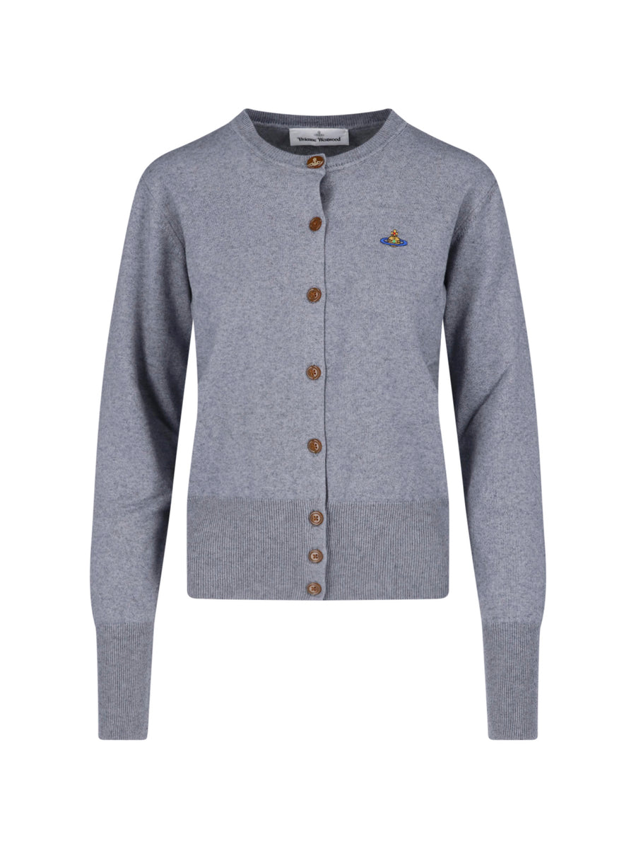 Vivienne Westwood 85% Cotton cardigan in gray